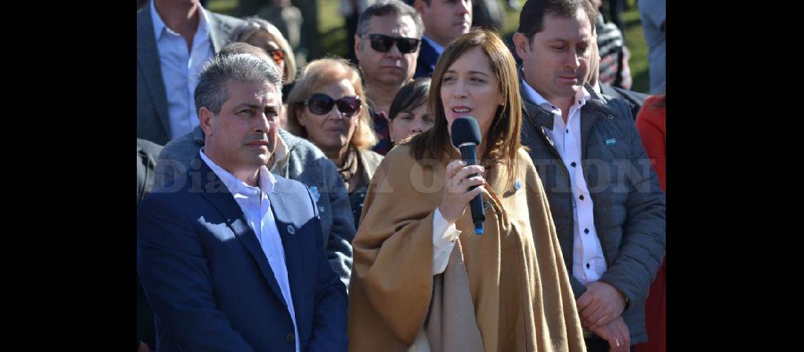  En mayo de 2017 la gobernadora Vidal había anunciado el plan de obras en Pergamino  (ARCHIVO LA OPINION)