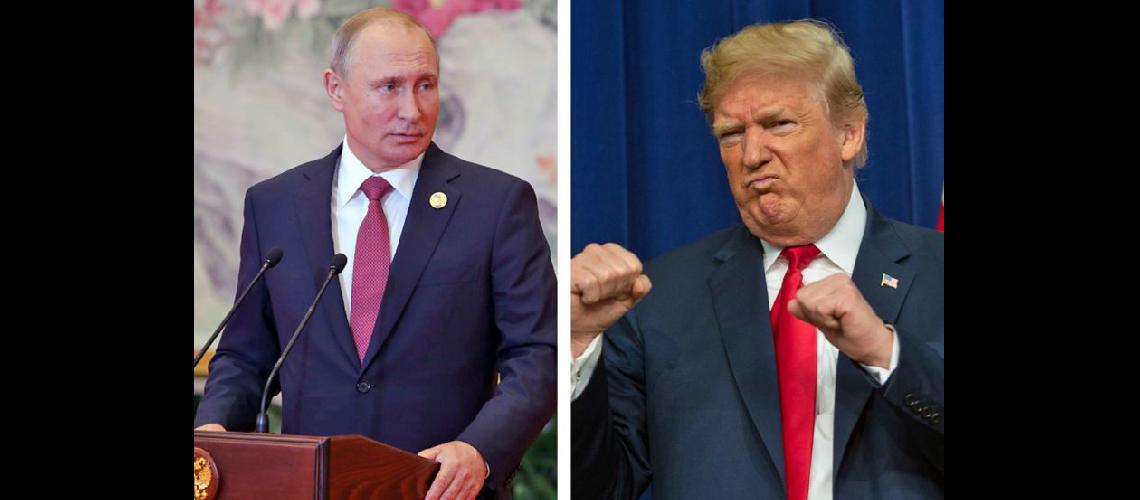  Vladimir Putin y Donald Trump tendrn un cara a cara el próximo mes (NA)