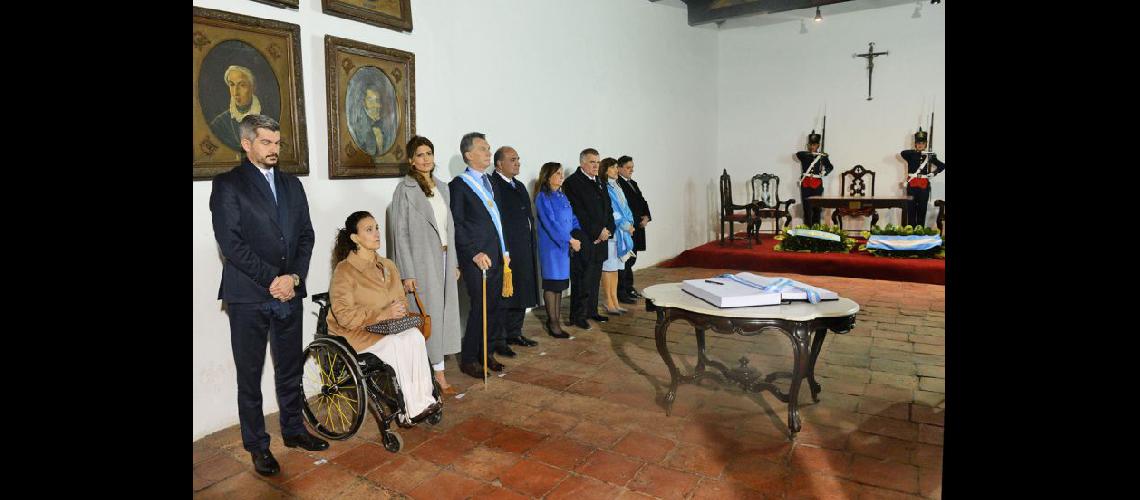  El presidente participó de los actos en conmemoración de los 202 años de la Independencia argentina (NOTICIAS ARGENTINAS)