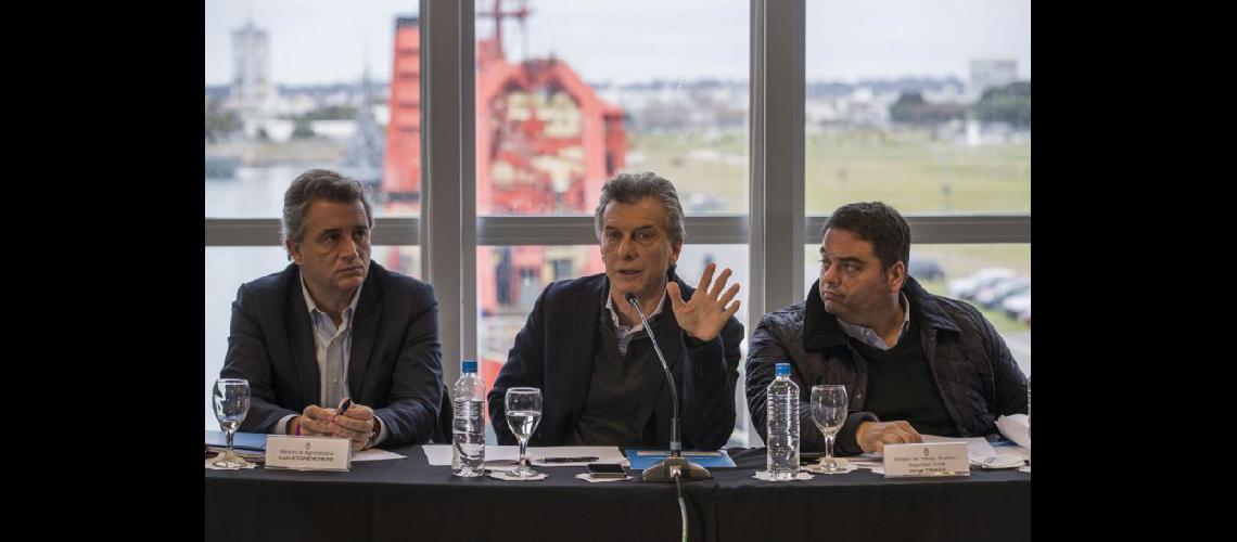  El presidente se reunió con representantes de la industria pesquera (NOTICIAS ARGENTINAS)