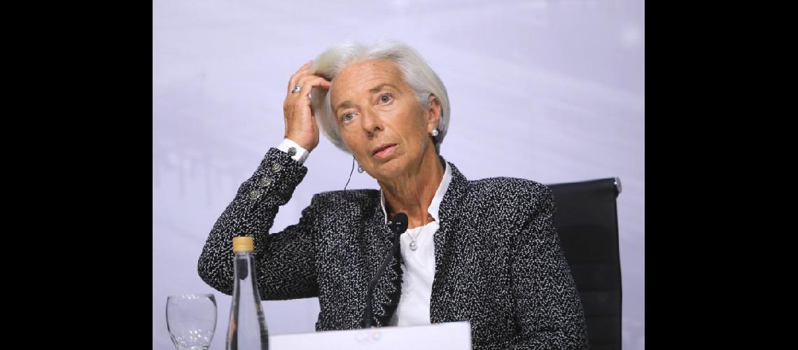  Lagarde- Aliento muy fuerte el proceso porque hubo un progreso enorme (NA)