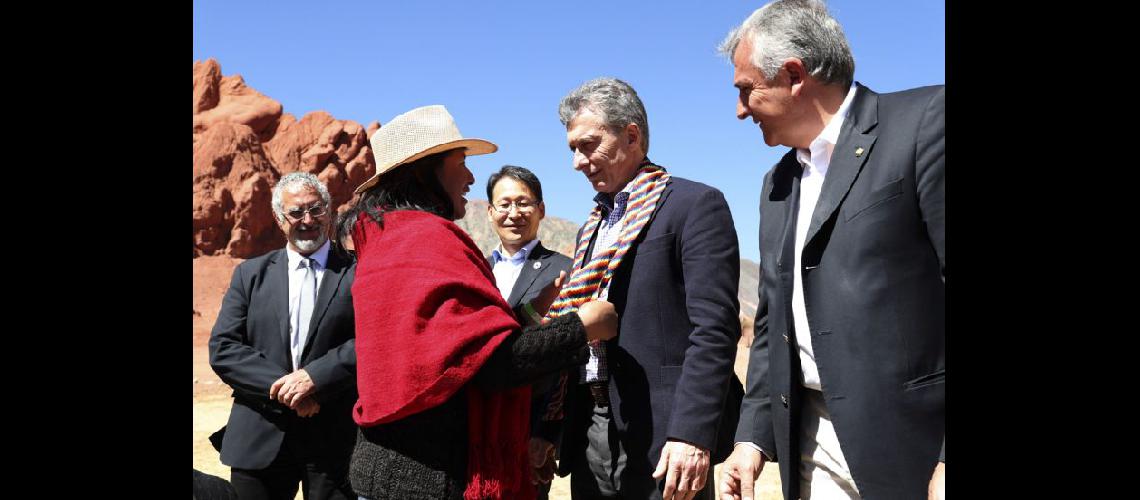  El presidente Mauricio Macri estuvo ayer en Jujuy desde donde hizo declaraciones (NA)