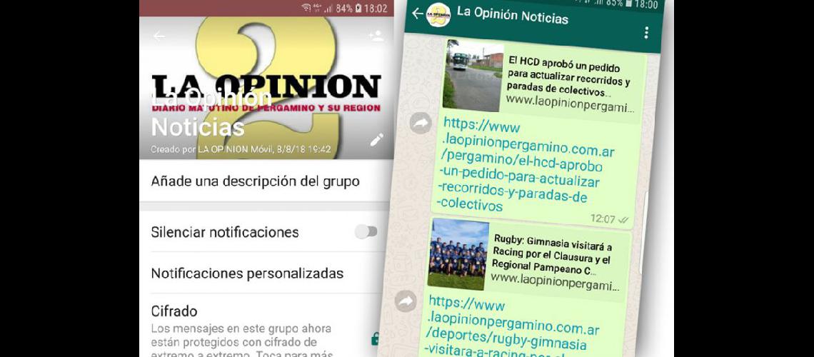  Las noticias del Diario ahora llegan directo a tu Smartphone a través de Whatsapp (LA OPINION)