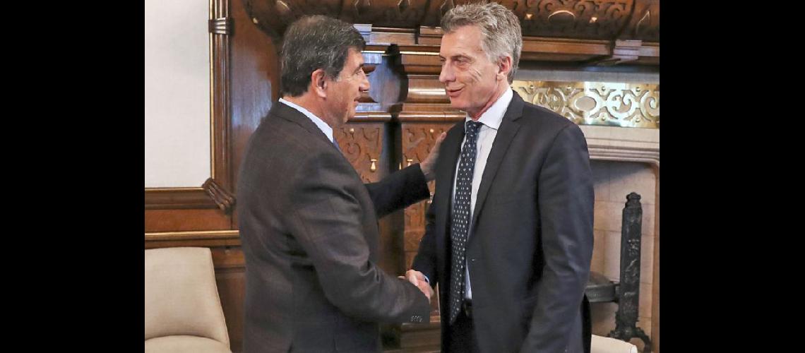  Macri recibió en la Casa Rosada al titular de la Came Gerardo Díaz Beltrn (NA)