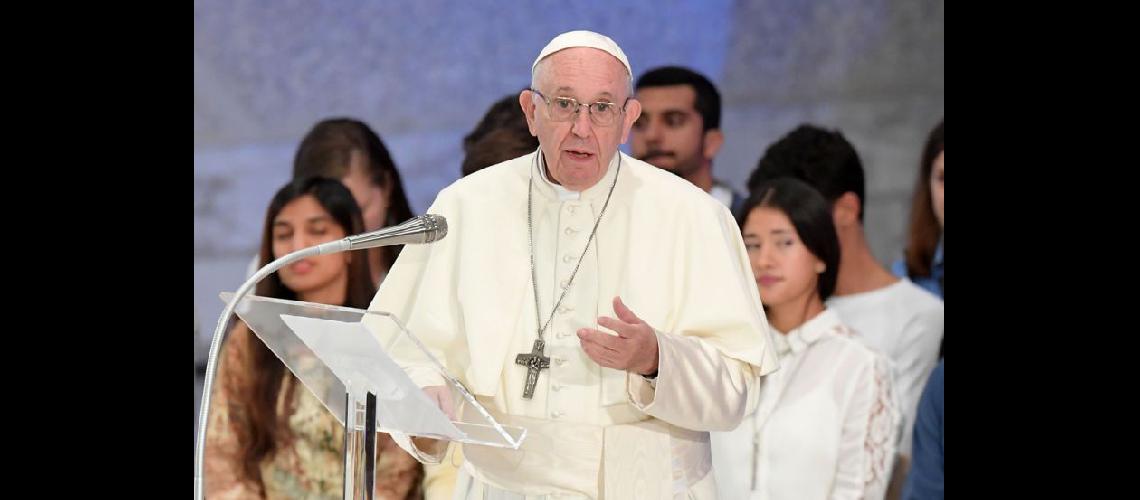  El Papa precisó que har conocer llegado el momento las conclusiones de esta primera investigación (NA)