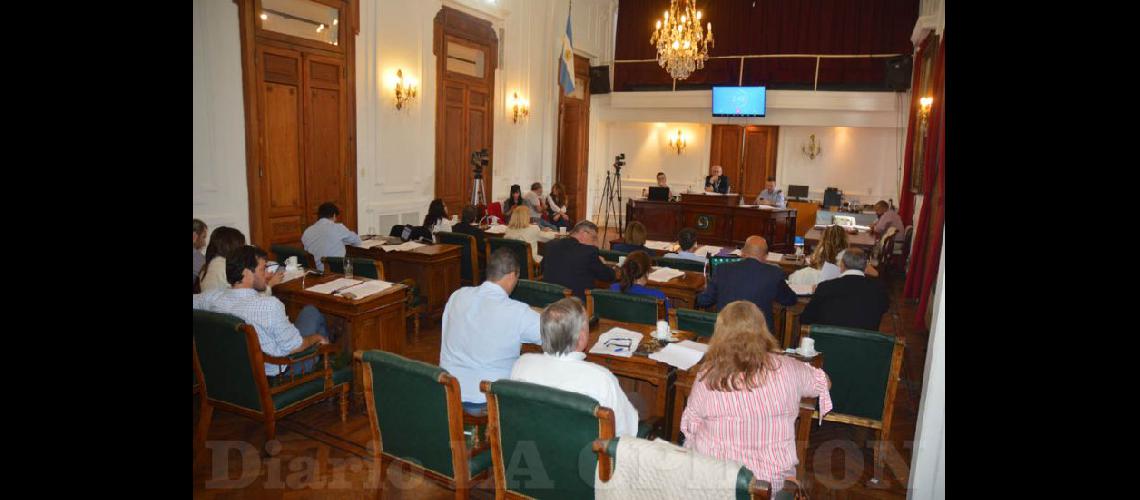  Una variada temtica incluyó el orden del día de la decimotercera sesión ordinaria del Concejo Deliberante (ARCHIVO LA OPINION)