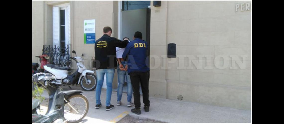  El peligroso sujeto fue detenido por personal de la DDI Pergamino ayer al mediodía (LA OPINION)