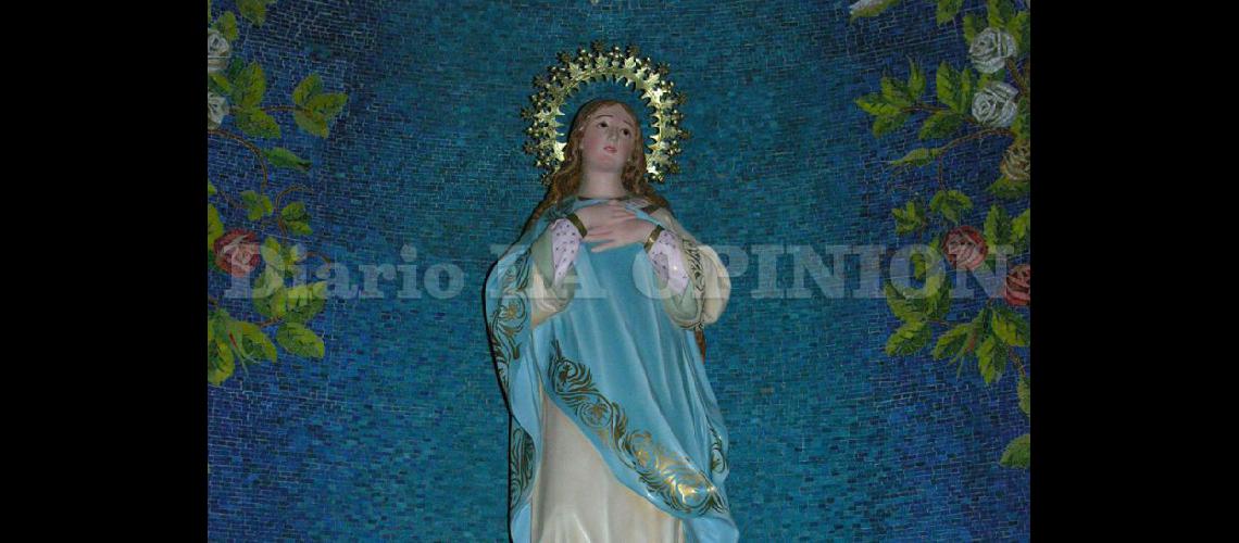  A María por ser madre de Jesús Dios la preservó del pecado original (ARCHIVO LA OPINION) 