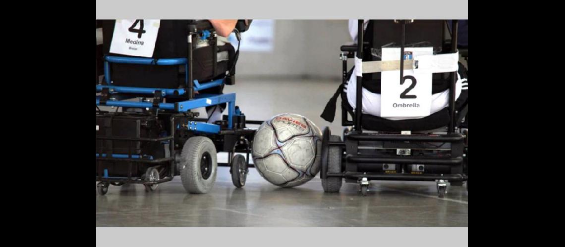  El fútbol en sillas de rueda a motor reúne cada vez ms adeptos En Pergamino se empezar a practicar (MUNICIPIO)