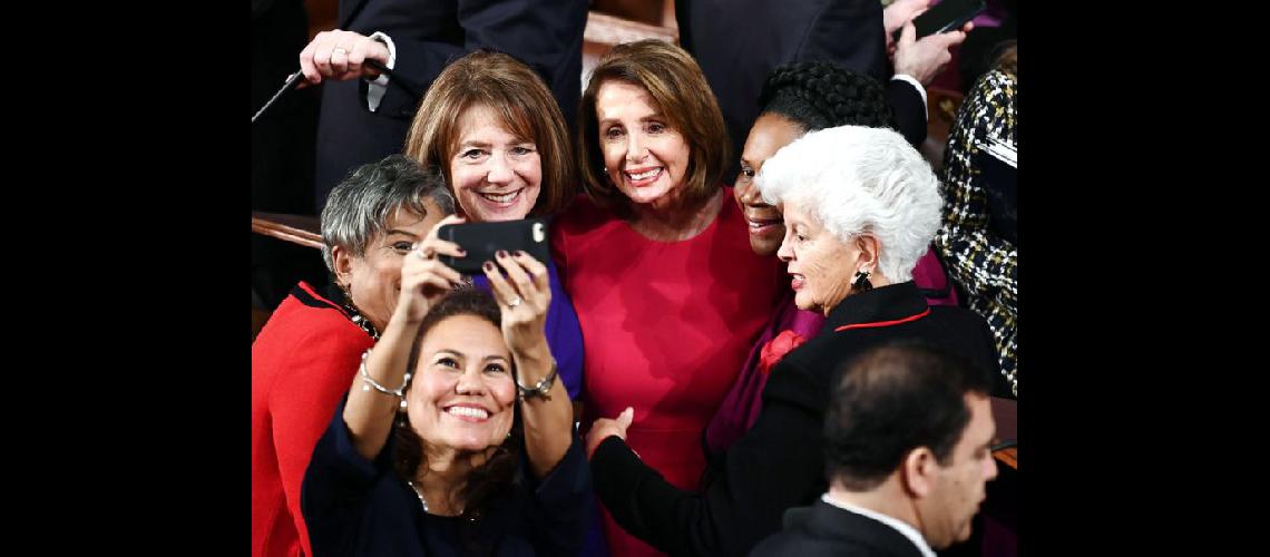  Nancy Pelosi es la tercera en el orden del mando de Estados Unidos (AFP-NA) 