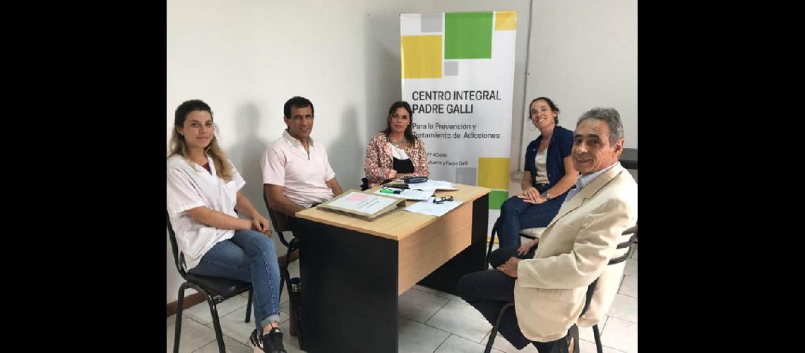  Los profesionales del Centro Padre Galli intercambiaron experiencias con funcionarios del Municipio de Bragado (MARCOS CARINI)