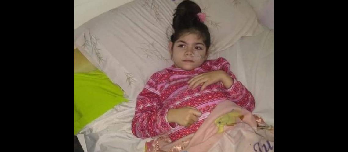  Milagros Martínez tiene siete años y un delicado estado de salud (YOHANA RAFAEL)