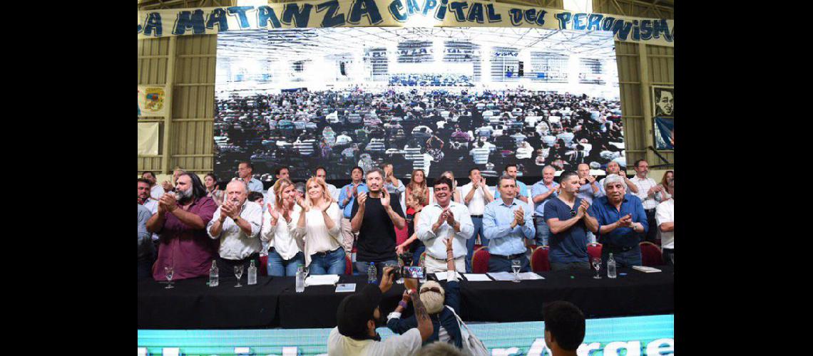  El congreso del PJ bonaerense con amplia participación fue ayer en La Matanza (DIB)