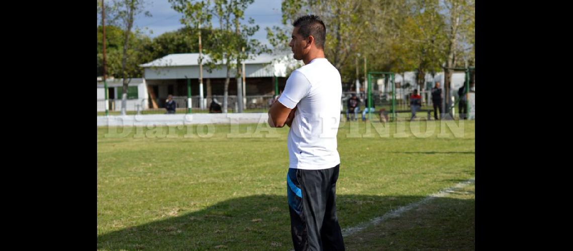  Luis Gómez estuvo casi tres años y medio vinculado deportivamente a Leandro N Alem en el fútbol local (ARCHIVO LA OPINION)