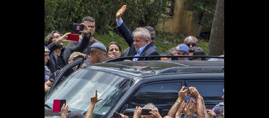  El expresidente Lula da Silva siempre se declaró inocente y cuestionó la imparcialidad de Sergio Moro (NA -ARCHIVO-)