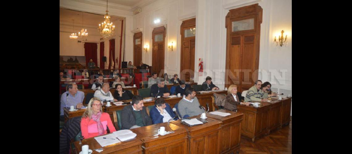  Los concejales concretaron el martes la séptima sesión del período ordinario 2019 (LA OPINION)