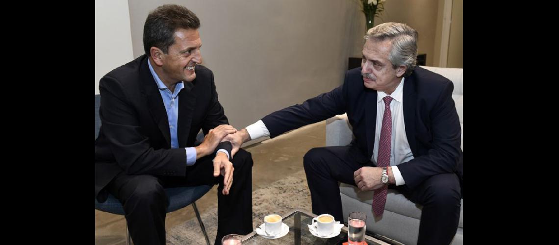  El líder del Frente Renovador y el candidato a presidente conformaron el Frente de Todos (NOTICIAS ARGENTINAS)