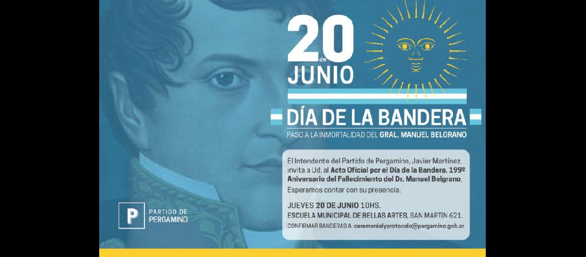  El acto oficial tendr lugar desde las 10-00 en Bellas Artes sito en calle San Martín 621  (DIRECCION DE PROTOCOLO Y CEREMONIAL)