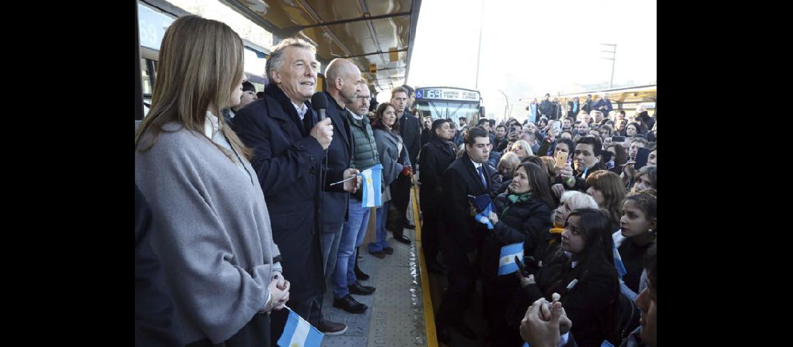  Macri concluyó ayer la etapa de campaña con actos públicos (NA)