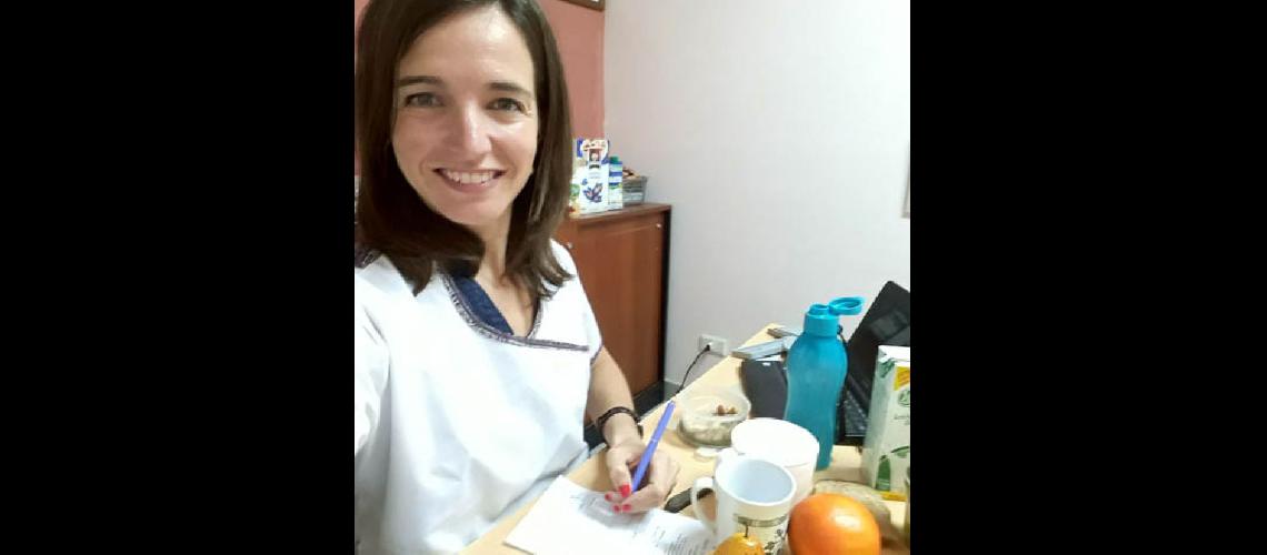  María Victoria Dinardo es licenciada en Nutrición y a través de sus recetas enseñar hbitos saludables (VICTORIA DINARDO)