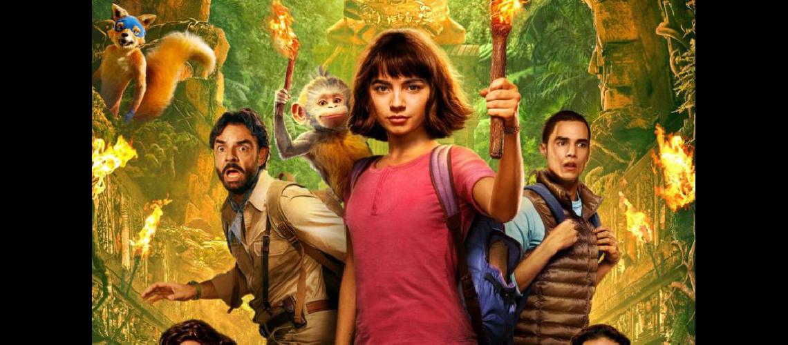  Se estrena este jueves en Cinema Pergamino el film de aventuras Dora y la ciudad perdida (CINES ARGENTINOS)