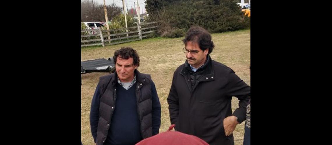  Leonardo Sarquís y Jorge Josifovich en la Expo Rural (LA OPINION)