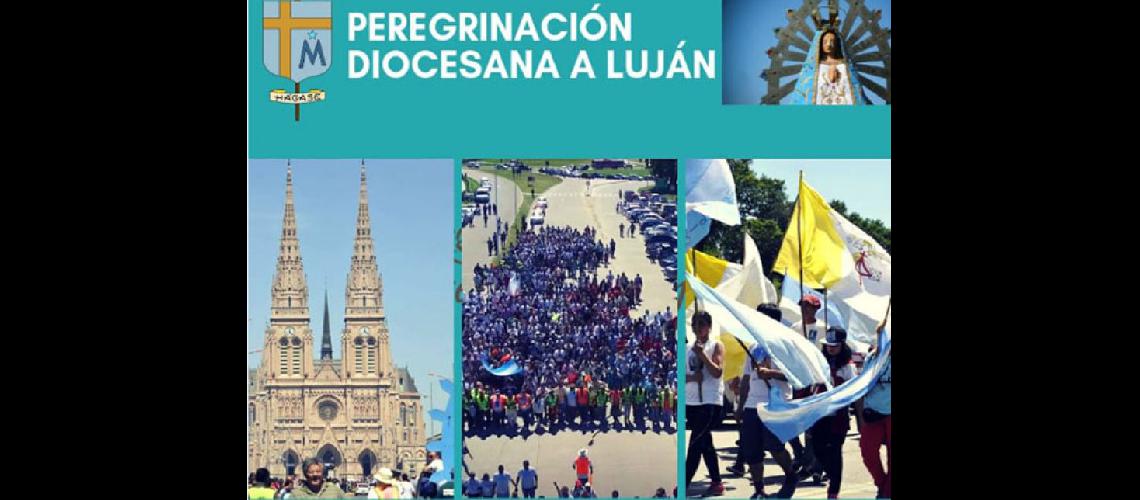  La semana del 6 al 13 de octubre ser la peregrinación diocesana (PEREGRINACION PERGAMINO-LUJAN)