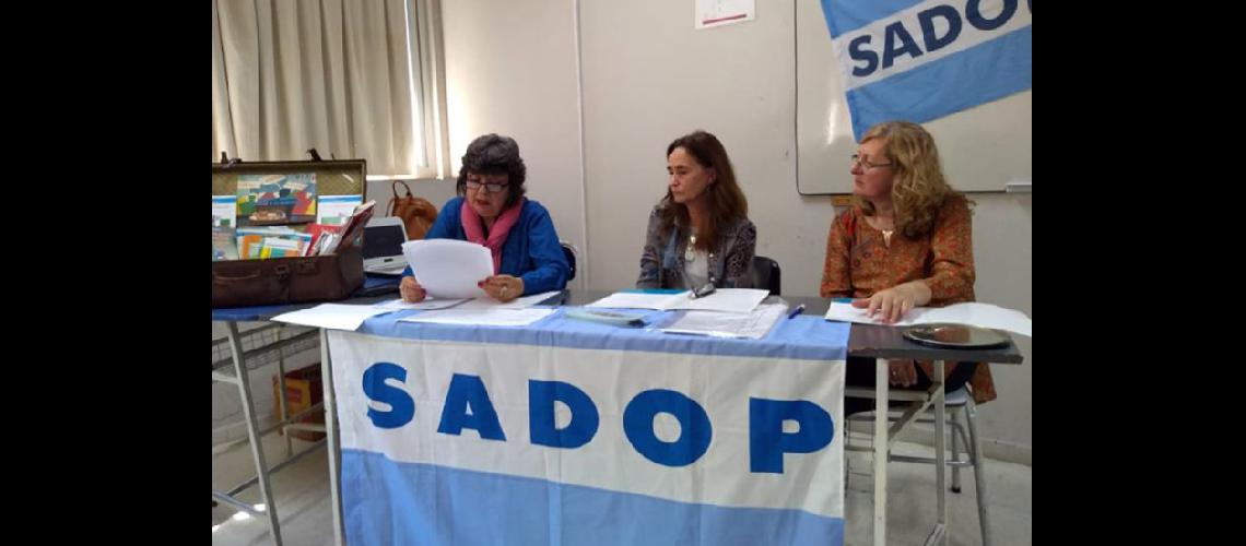  Adriana Pelourson fue una de las disertantes en la iniciativa impulsada por Sadop (SADOP)