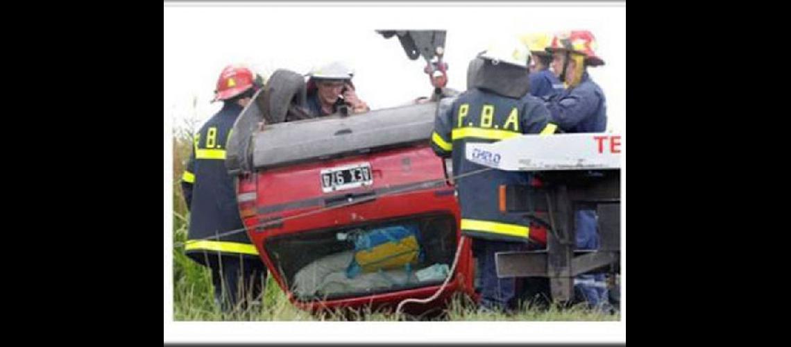   La familia fue hallada sin vida 24 días después del accidente en la ruta Nº 31 en Gahan (ARCHIVO LA OPINION)