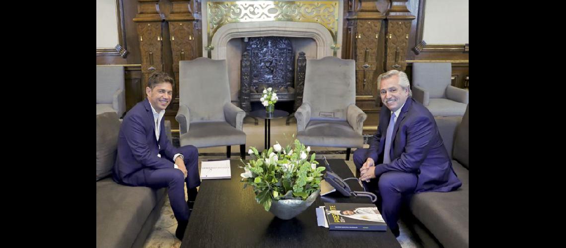  La visita de Kicillof se dio en una semana en la que su gestión apuesta a la sanción de la reforma impositiva (NOTICIAS ARGENTINAS)