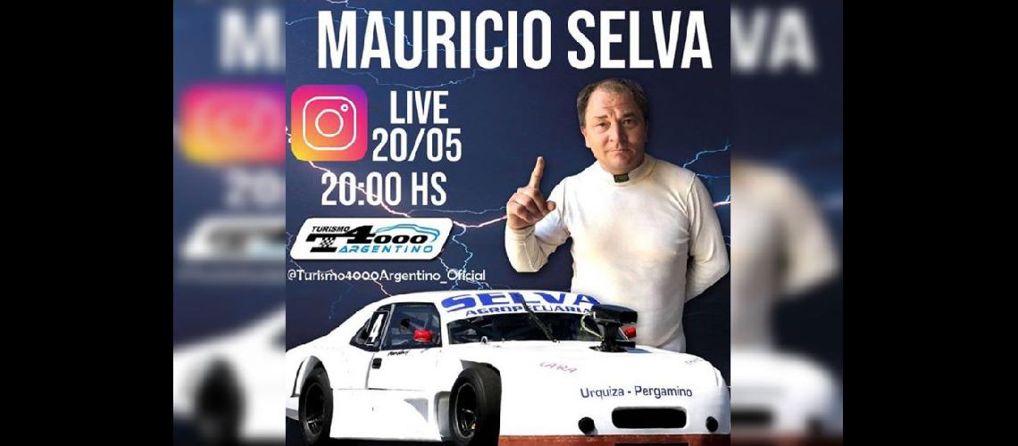  Mauricio Selva campeón en 2015 y 2016 y subcampeón en 2017 (@TURISMO4000ARGENTINO_OFICIAL)