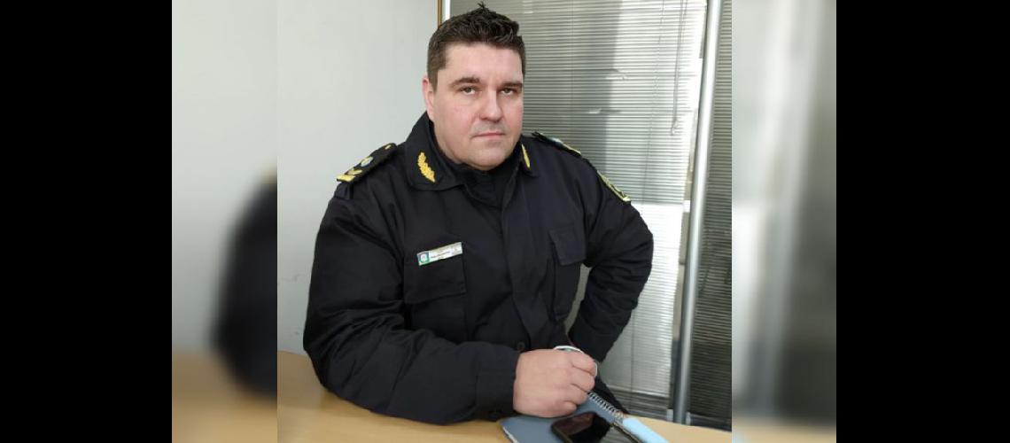  Comisario inspector Pablo Scoropad jefe de Policía de Pergamino (LA OPINION)