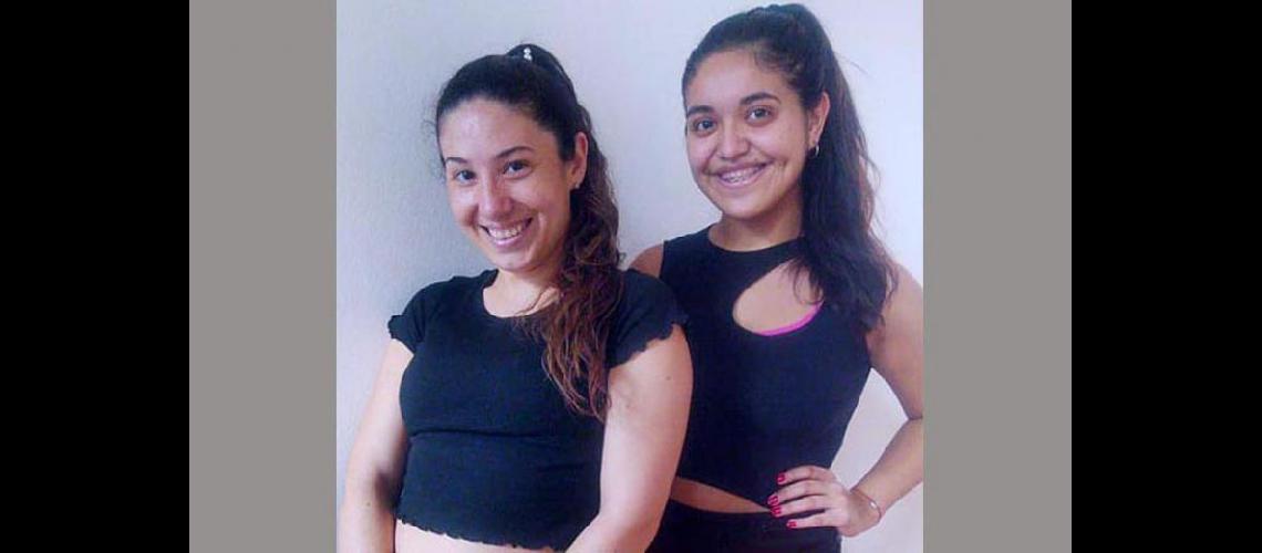 Emilse Martínez y Jésica Martínez integrantes del ballet Fajarcitas (ACADEMIA DE DANZAS ARABES CARINA FAJAR)