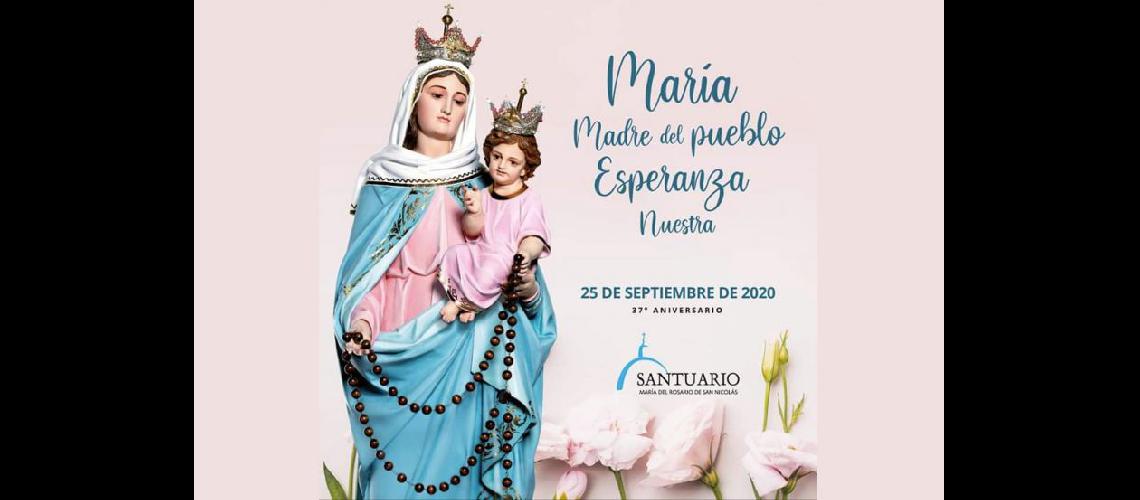  Las misas de la novena se transmitirn por Facebook- Santuario María del Rosario de San Nicols  (SANTUARIO VIRGEN DEL ROSARIO)