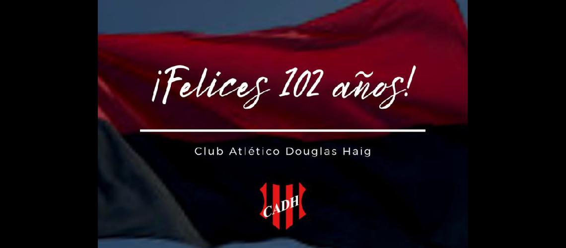  La imagen que difundió el rea de prensa del club en sus redes sociales (CLUB ATLETICO DOUGLAS HAIG)