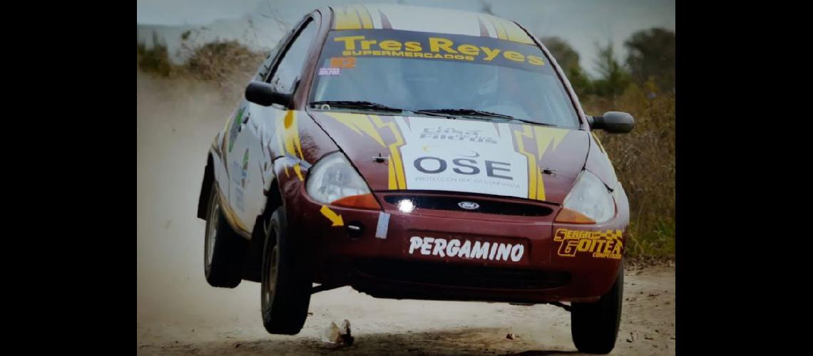  El auto de Marcelo Carranza que el próximo fin de semana competir por los caminos de Balcarce (MARCELO CARRANZA)