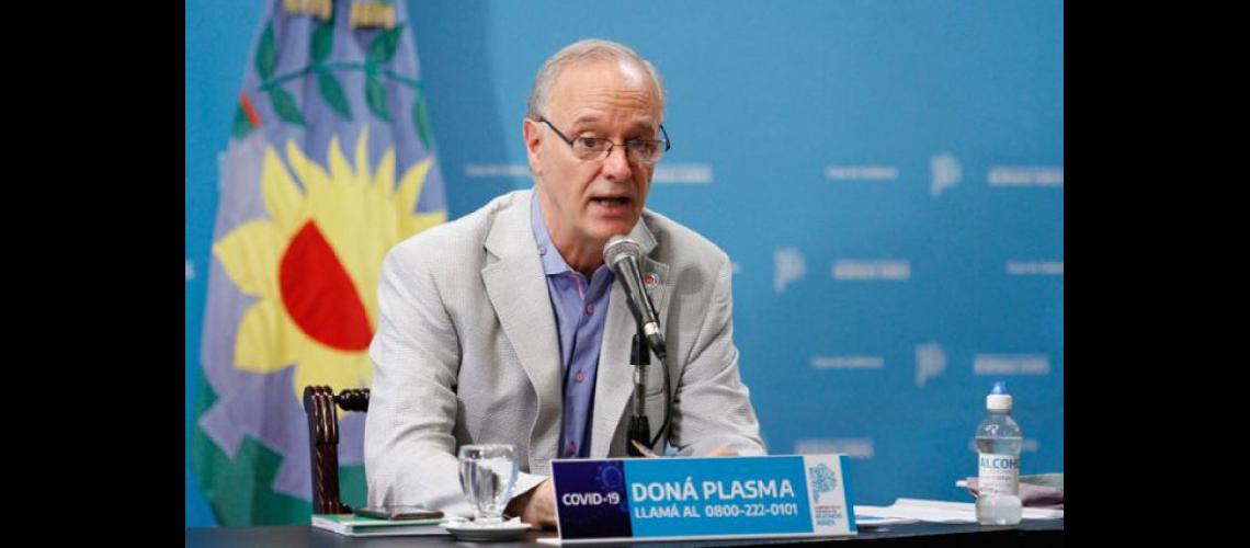  El ministro de Salud Daniel Gollan se refirió a las Fiestas de fin de año (DIB)