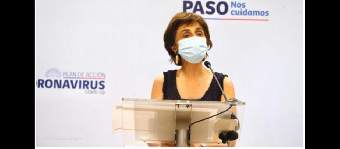  La subsecretaria de Salud Pública de Chile Paula Daza (DIB)