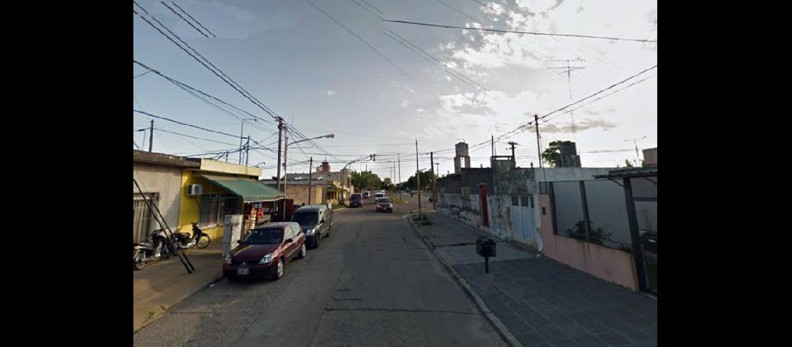  El episodio ocurrió en la calle Nicols Repetto al 200 del barrio Acevedo La mujer no sufrió lesiones (GOOGLE MAPS)
