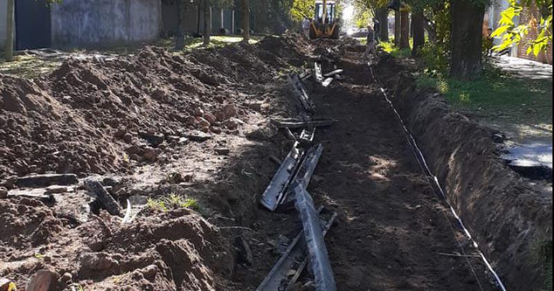 Las cuadrillas municipales estn llevando a cabo obras de infraestructura en barrio Otero 