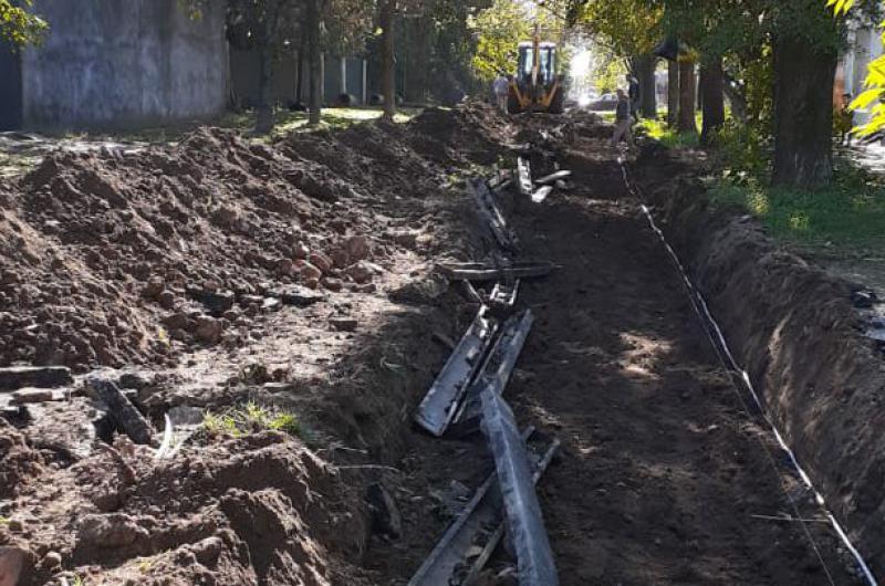Las cuadrillas municipales estn llevando a cabo obras de infraestructura en barrio Otero 