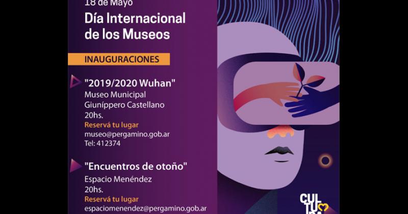 El flyer que promociona las actividades en el Museo