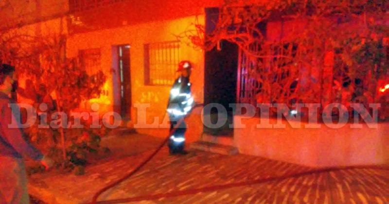 Se registroacute un incendio en una vivienda del barrio Centenario