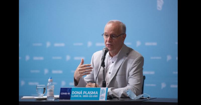 El ministro de Salud de la provincia de Buenos Aires Daniel Gollan 