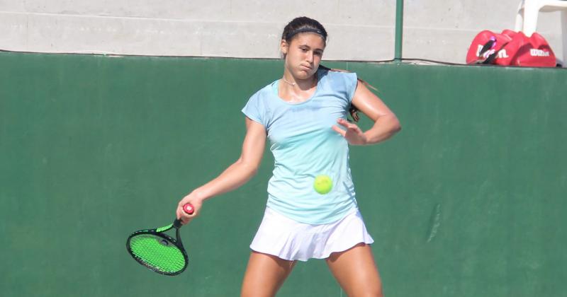 Julia Riera alcanzó por segunda vez las semifinales en un torneo W15