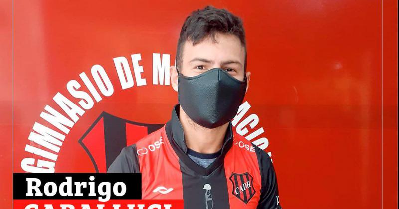 Rodrigo Caballuci pegó la vuelta a casa y defender la rojinegra hasta el final de la temporada