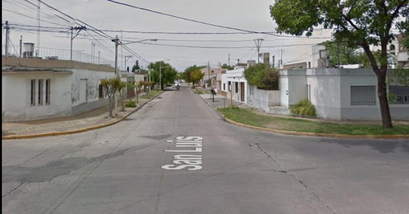 El intento de robo se concretó en la noche de este lunes en calle San Luis al 900