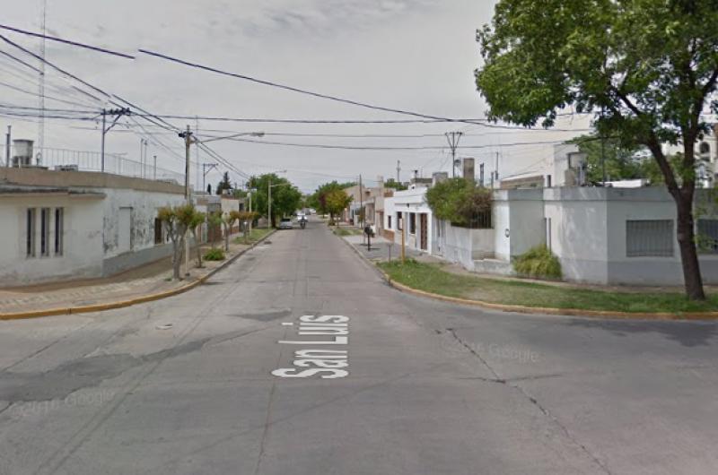 El intento de robo se concretó en la noche de este lunes en calle San Luis al 900
