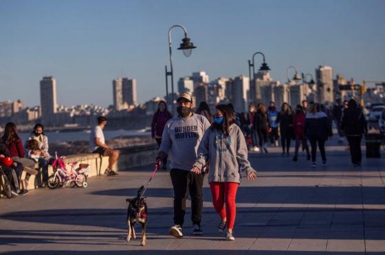 Muchos turistas eligen la ciudad de Mar del Plata en estas vacaciones de invierno 