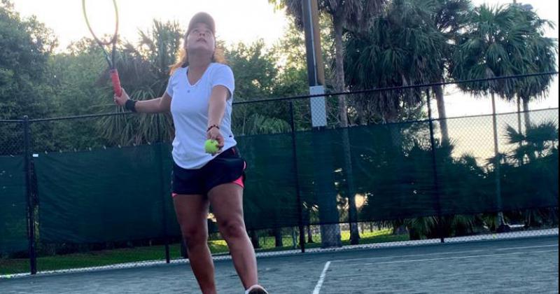 La tenista Brunella Goacutemez analizoacute sus primeros meses en Estados Unidos